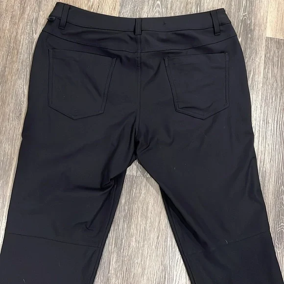 Lululemon Athletica men’s ABC slim fit black pants size 32 - Picture 7 of 12